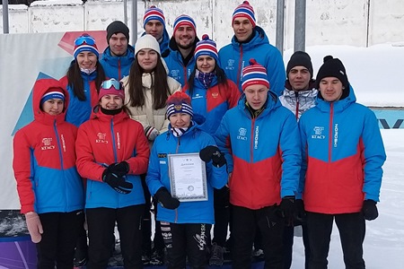   Команда КГАСУ заняла 3 место в соревнованиях по лыжным гонкам Спартакиады вузов Татарстана