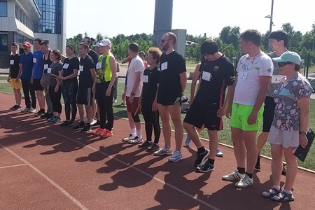  Команда Управления КГАСУ заняла 1 место в соревнованиях по лёгкой атлетике