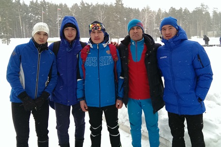 Команда студентов КГАСУ заняла 3 место в соревнованиях по лыжным гонкам среди вузов РТ