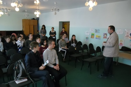 Преподаватели КГАСУ встретились с учениками выпускных классов поселка Васильево Зеленодольского района РТ