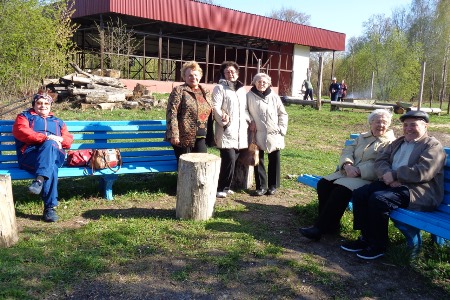 Ветераны КГАСУ в преддверии Дня Победы выехали на очередную встречу в спортивно-оздоровительный лагерь "Мёша"
