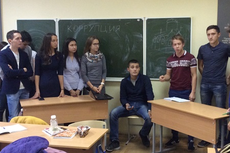 Студенты КГАСУ приняли участие в дискуссии по  проблемам противодействия коррупции
