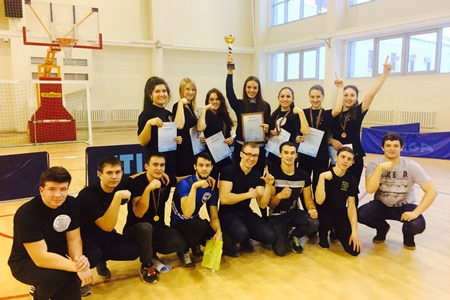 Команда КГАСУ заняла 2 место в соревнованиях по армспорту среди вузов Татарстана