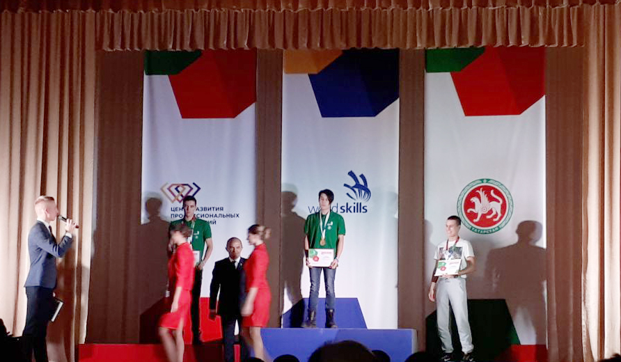Серебро в региональном чемпионате WorldSkills
