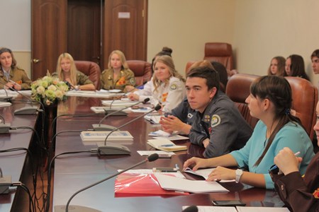 Представители штаба ССО КГАСУ приняли участие в городском совещании по итогам летнего трудового семестра