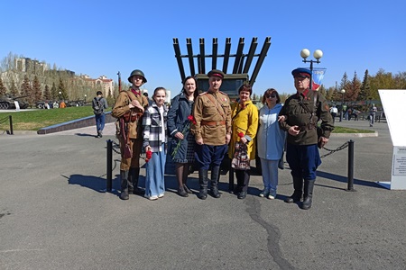 Студенты и сотрудники КГАСУ стали участниками празднования Дня Победы в Казани