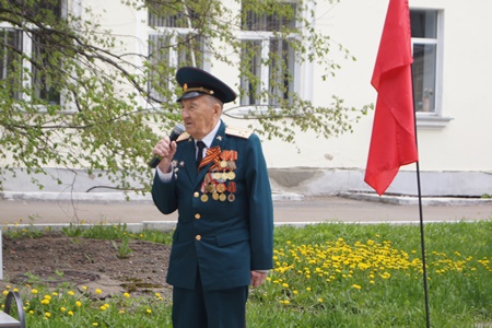 95-летний юбилей отмечает участник Великой Отечественной войны Шастин Юрий Николаевич