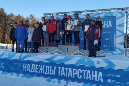 Команда студентов КГАСУ заняла 2 место в соревнованиях Спартакиады вузов РТ по лыжным гонкам