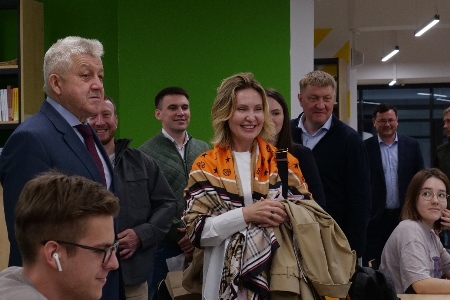 В КГАСУ с рабочим визитом побывала министр архитектуры Оренбургской области Наталья Ибрагимова 