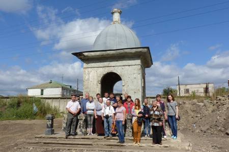 Преподаватели КГАСУ приняли участие в субботнике по восстановлению памятника истории "Часовни Лукницкого"