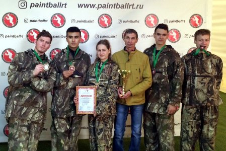 Команда студентов КГАСУ заняла 2 место среди вузов Татарстана в соревнованиях по пейнтболу