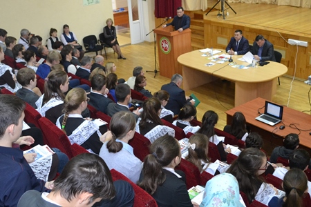 КГАСУ принял участие в Едином дне открытых дверей для учащихся 10-11-х классов в Кайбицком муниципальном районе РТ