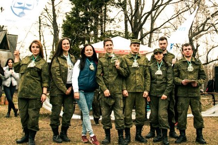 В спортлагере КГАСУ "Мёша" прошла ежегодная военно-патриотическая игра "Zарница"
