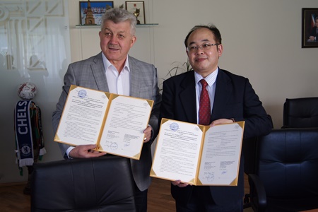Подписан Договор о сотрудничестве между КГАСУ и Тамканским университетом (г. Тайбэй, Тайвань)